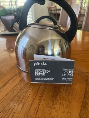 Primula Stainless Steel whistling Kettle